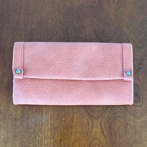 Orange/Brown EUC Wallet‎